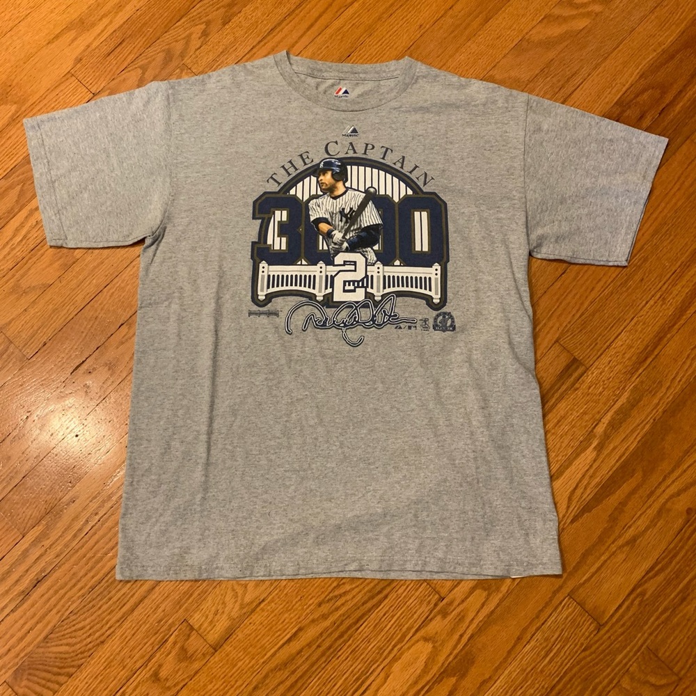 2011 New York Yankees Derek Jeter 3000th hit MLB Shirt
